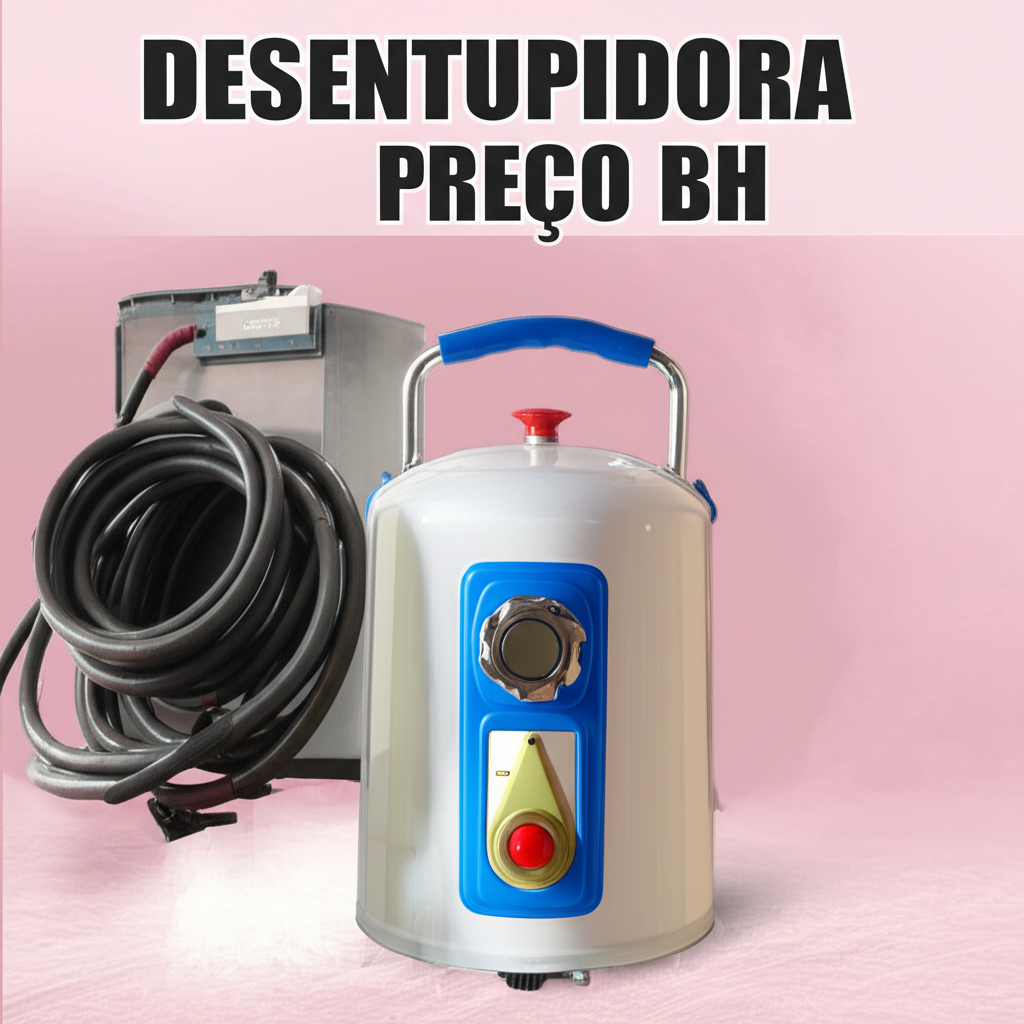 Imagem equipamentos e preços do mercado de desentupimentos em geral Belo Horizonte
