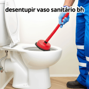 desentupir vaso sanitário bh